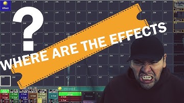 FINDING THE MA EFFECTS & how to control Dim, Chase, RGB Rainbow effects.