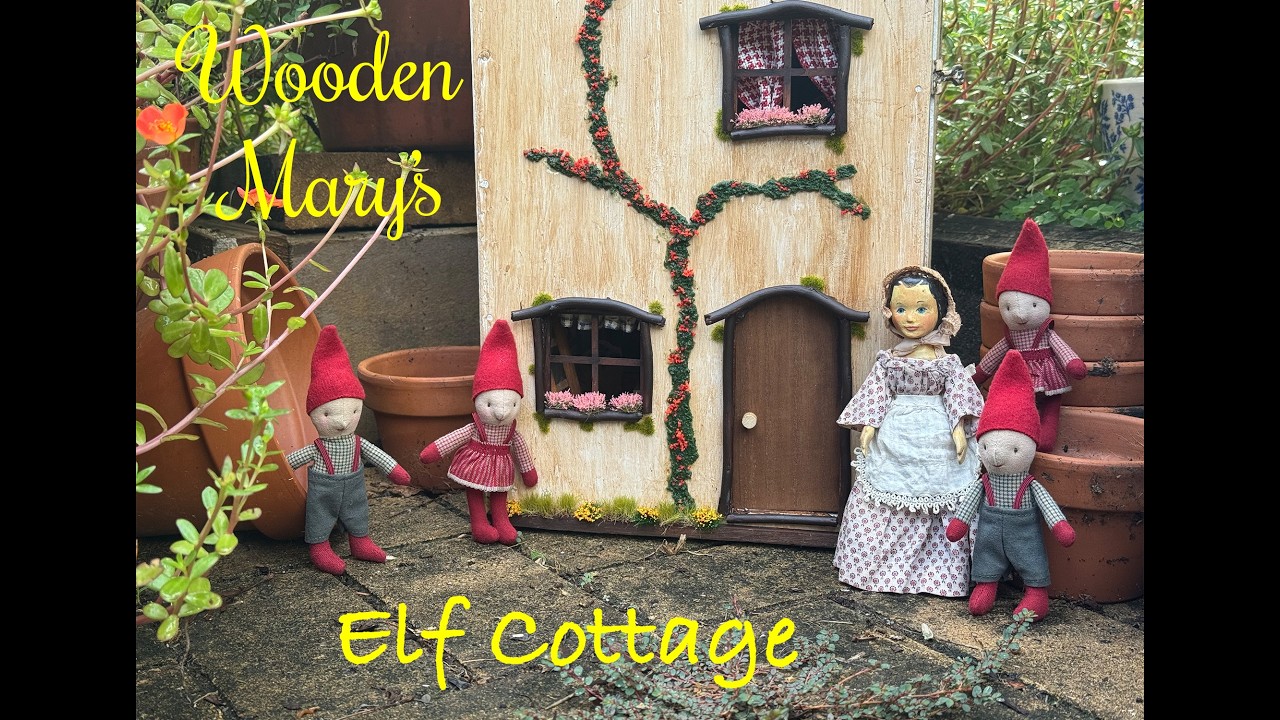 Wooden Mary's Elf House