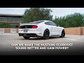 Can We Make The Ford Mustang EcoBoost Sound Better and Gain Power?