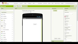 MIT app inventor 2- Testing app with qr code