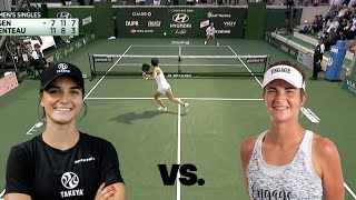 Condensed FULL Match - Catherine Parenteau vs. Lea Jansen - The Masters 2023