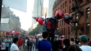 Giant Bug Attack! - BuskerFest 2011