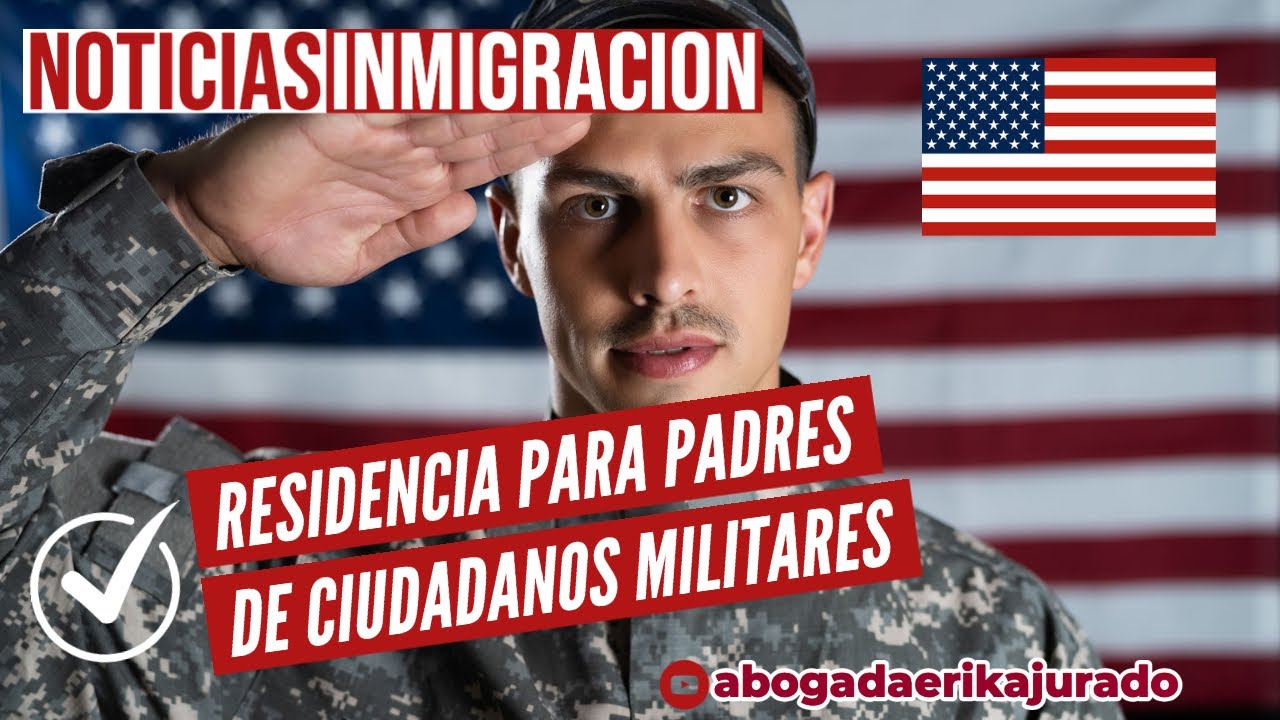 RESIDENCIA POR MEDIO DE HIJOS MILITARES