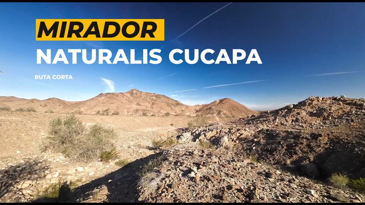 Hike Mirador Naturalis Cucapa en Mexicali