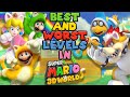 The Best and Worst Levels in Super Mario 3D World (Nintendo Switch)