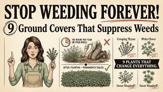Stop Weeding Forever! 9 Ground Covers That Suppress Weeds