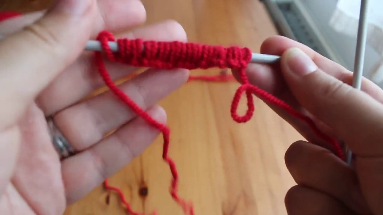 Knitting Tutorial How to Do a Cable Cast on in Knitting YouTube