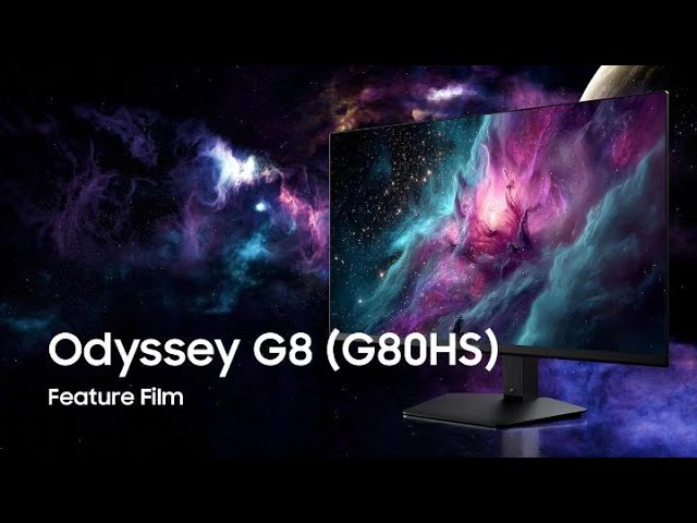 Samsung Odyssey G8 G80HS 6K gaming ra mat 2026