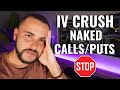 Stop Buying Call & Put Options Before Earnings | IV Crush & Expected Move