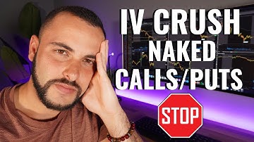 Stop Buying Call & Put Options Before Earnings | IV Crush & Expected Move