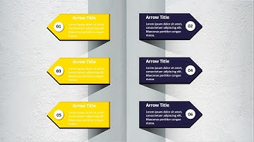 Create 6 Options Infographic Slide in PowerPoint | Free Template