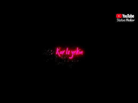 Kar le yakeen tera chodunga na haath song status/whatsapp status/Black screen/Old is gold/4k/Full HD