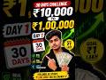 Day 1: $5 Profit 💰 | ₹10,000 to ₹1 Lakh Challenge | Forex Trading