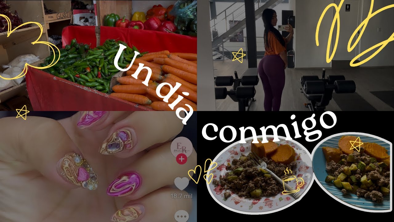 MI BEBÉ 👶🏻 YA PESA MUCHO 🩷🥹/   COMEMOS MUY BÁSICO 🤷🏻‍♀️🥑🥕🥔🥕🥙🥗/ UÑITAS NUEVAS 💅🏻