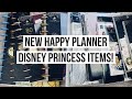 NEW Happy Planner Disney Princess Items from Spring 2021 Release! Flip Through of Everything I Got!