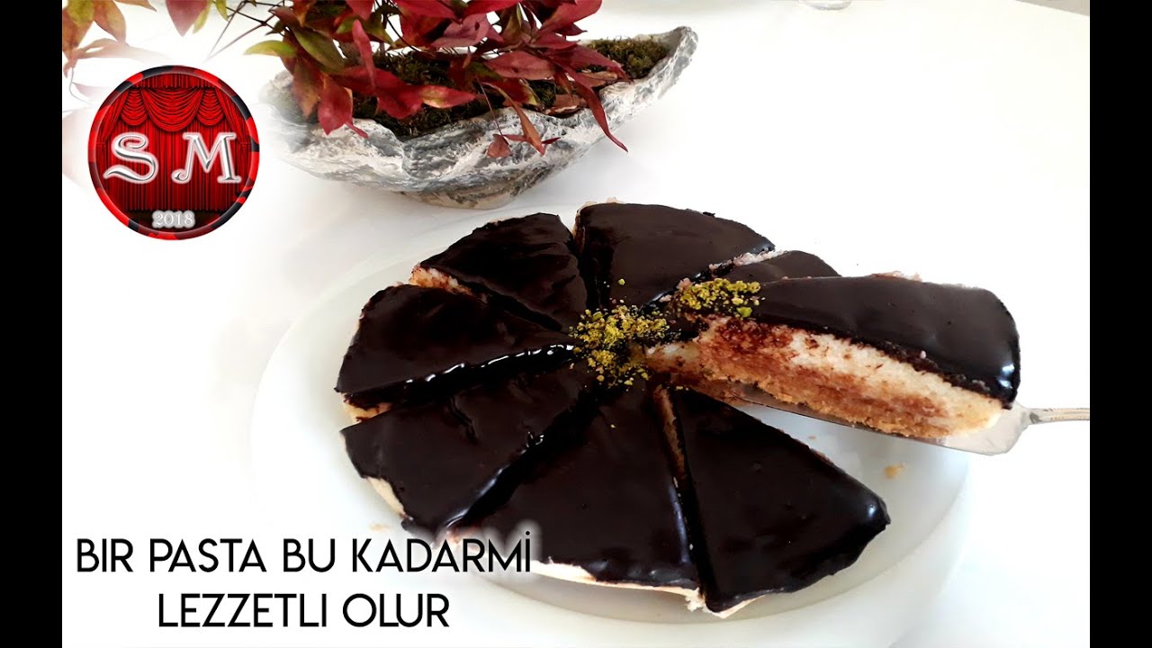 Bir Pasta Bu Kadarmı Lezzetli Olur Elmalı Bisküvili Pasta YouTube
