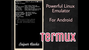 Powerful Linux Emulator For Android - Termux | Installing basic Tools