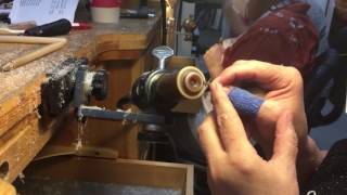 custom jewelry - making a men's agate silver ring - rafflesia stone from bengkulu