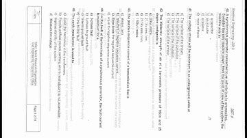 ISRO 2013 EE Solved Question Paper