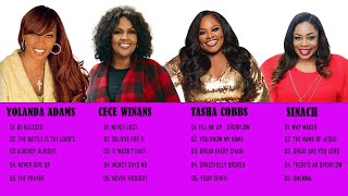 Best Gospel Mix❤️Cece Winans - Sinach -Tasha Cobbs -Yolanda Adams🙏Way Maker, Be Blessed,  Never Lord screenshot 4