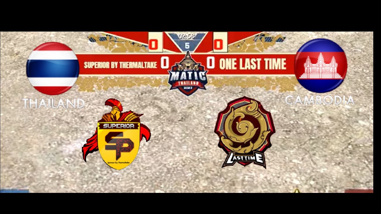 Semi Final 2 Game 1 Superior By Thermaltake (THA) VS One Last Time