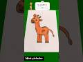 Sevimli zürafa çizimi #art  #shorts