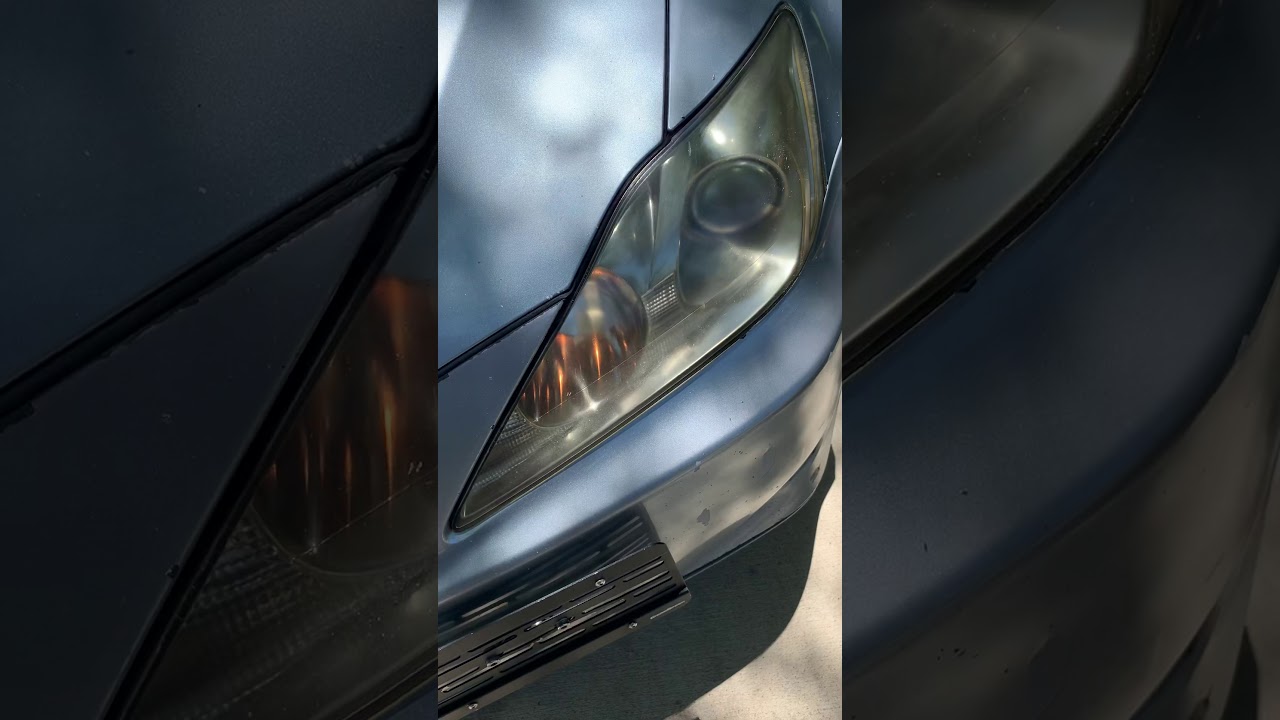 Headlight cleaner - YouTube