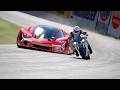 Yamaha R1 vs Hypercars Bugatti Tourbillon &amp; Lamborghini Terzo Millennio at Old SPA