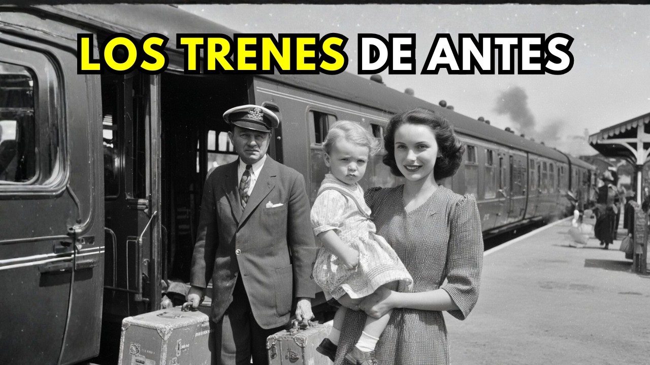 Viajar en Tren en la España del Pasado Era Así… ¿Te Acuerdas?