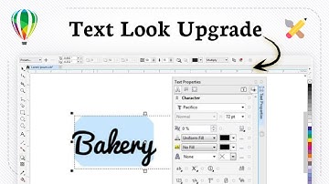 Hoe u het standaardlettertype in CorelDRAW kunt wijzigen