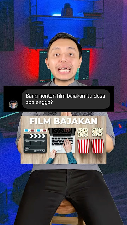 Nonton film bajakan itu DOSA ga sih? Ternyata… #shorts