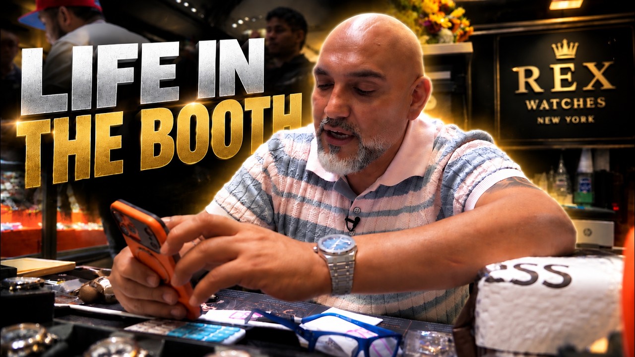 A DAY INSIDE THE BEST BOOTH IN NYC - YouTube - The Rex Watches NYC