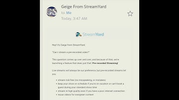 STREAMYARD USERS You Can Do Livestream By Using Pre Recorded Videos #shorts