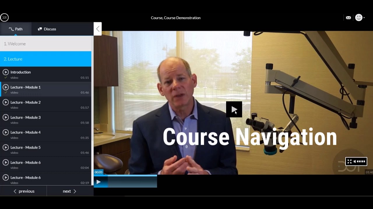 Dental Online Training Tutorial - New Course Enrollment - YouTube
