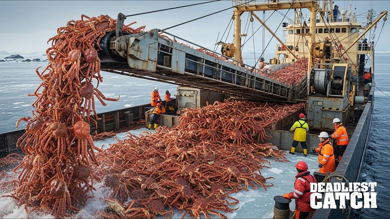 How They Moved $800,000 of Live King Crabs Without Losing a Single