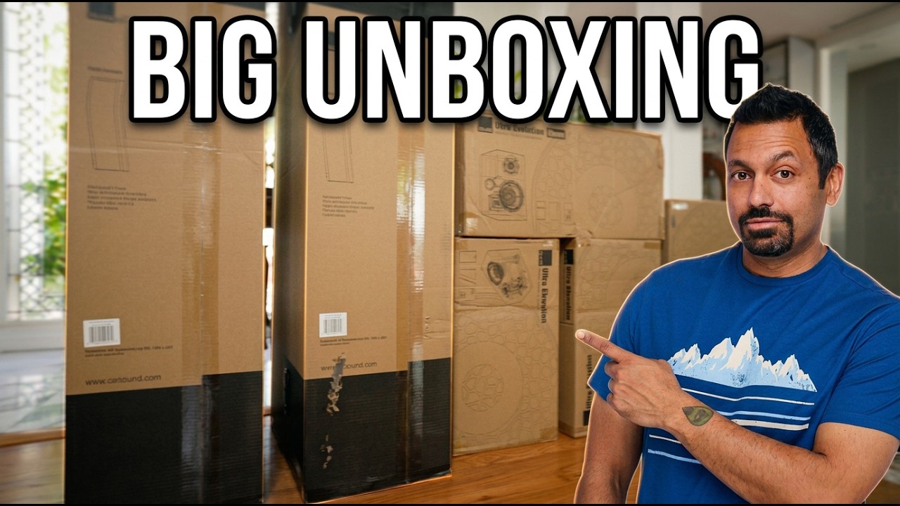 BIG SVS Ultra Evolution Speaker Unboxing | Dolby Atmos