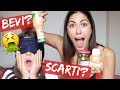 LO BEVI O LO SCARTI? | DRINK BLINDFOLDED CHALLENGE! (eng sub)