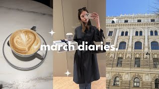 March Diaries Travelling Between Amsterdam And Home, Beauty Updates, Exams And More