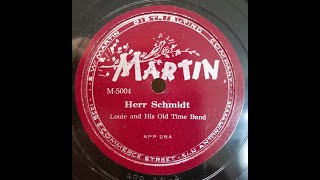 TEXAS DANCEHALL STANDARDS: Louie and his Old Time Band / Herr Schmidt / Martin 5004