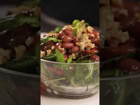 Вкуснейший салат за 5 Минут с Фасолью #салатнаскоруюруку