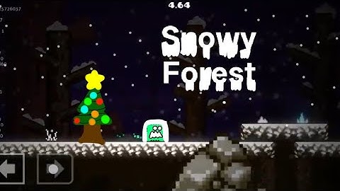 Cold level | "Snowy forest" By: Rutap and polarbeahr | geometry dash 2.21 update lite