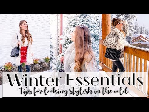 WINTER ESSENTIALS // How to look stylish in the cold! // Lauren Dumonceau