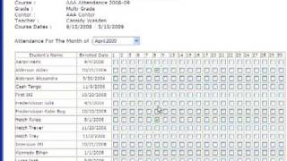 Take Attendance in Courses