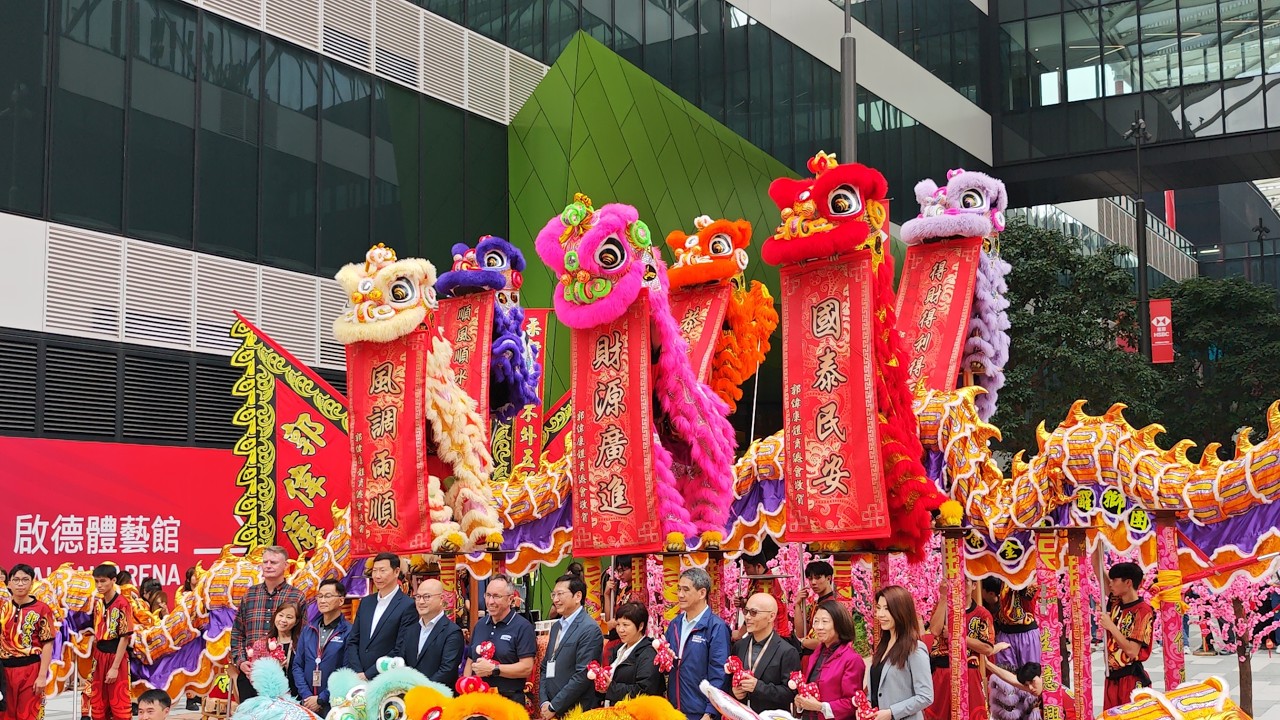 【新春舞龍醒獅匯演】郭偉康體育總會｜啟德體育園｜年初九 丙午馬年 (2026.2.25)