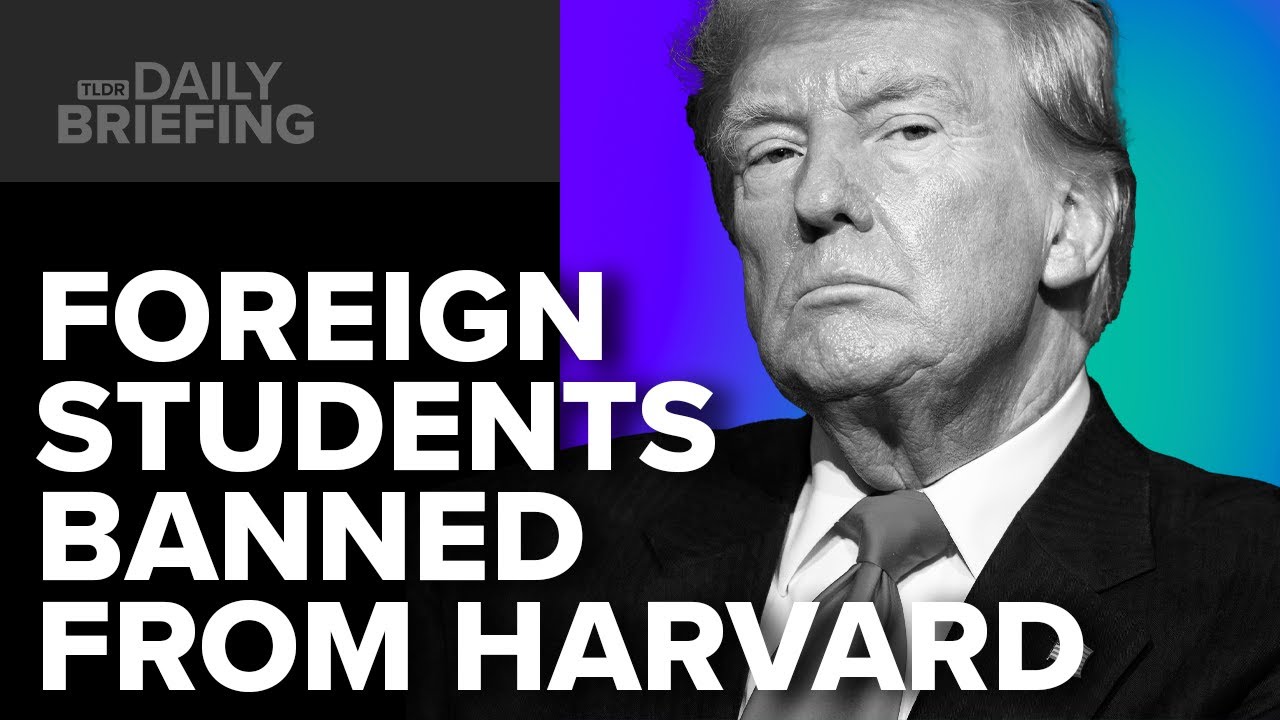 Trump Bars Harvard From Enrolling International Students - YouTube