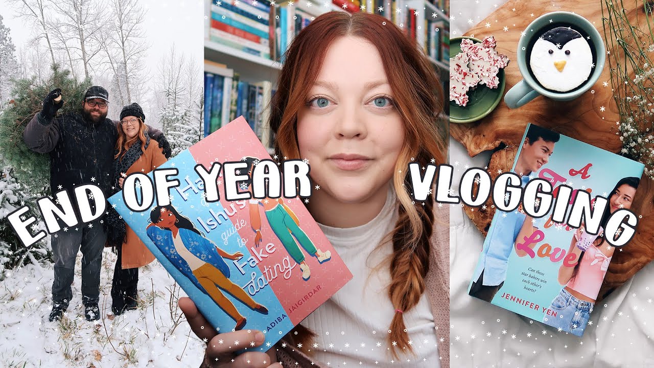catching up on 2021 reads // december vlog 01