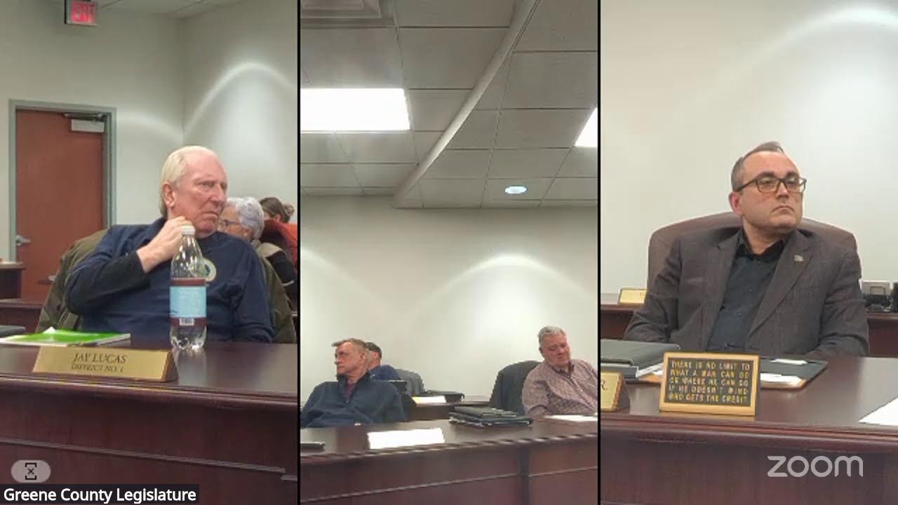 Greene County Committee Meetings - 01/20/2026