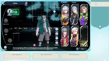 Tower of Fantasy - Character Creation