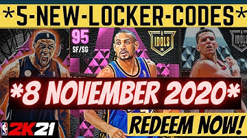 NBA 2K21 Locker Codes | 5 My Team Locker Codes| Locker Codes 2K21| 2K21 Locker Codes | Unlimited Vc