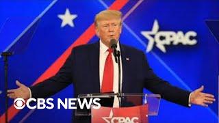 Trump easily wins CPAC straw poll as he teases possible 2024 run